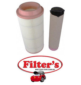 A0422SET AIR FILTER MERCEDES-BENZ Unimog-Serie : UX 100 Air Supply Sys Sep 96~ 2.9 L 409 OM 602.981 Model:90|KW:80|Trans:MT