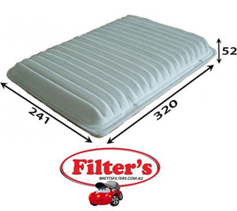 A21032 AIR FILTER TOYOTA Tacoma (USA) Air Supply Sys Jan 06~Jan 08 2.7 L 2.7L TRN265 2TR-FE  Air Supply Sys Sep 11~ 2.7 L 2.7L TRN22# 2TR-FE  Air Supply Sys Sep 11~ 2.7 L 2.7L TRN24# 2TR-FE