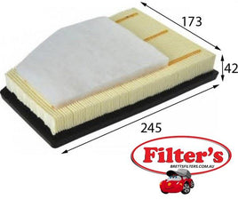 A22005 AIR FILTER JS A22005 AZUMI A22005 WESFIL WA5503 NISSAN 16546-1BY0A NISSAN 165461BY0A