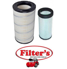 A280SET INNER + OUTER AIR FILTER SET JS A280SET AZUMI A22280