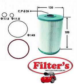 O581J OIL FILTER BY-PASS ISUZU     ELEMENT; OIL FILTER 1132402340 92956277 01 - ON CX* / EXY / FX* / GXD 6WF1-TC / ELEMENT; OIL FILTER 1132402410 92956278 03 - 08 CX* / EX* 6WF1-TC / 6WG1-TC