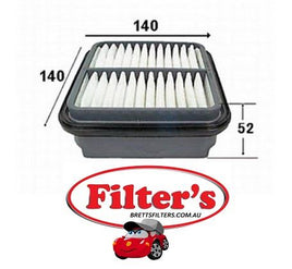 A734J AIR FILTER DAIHATSU 17801-87216 1780187216 1780187218000 NISSAN AY120-KE038 AY120KE038 TOYOTA V9112D005 JS A734J AZUMI A26734