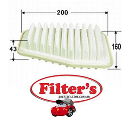 A746J AIR FILTER DAIHATSU 17801-B2030 17801B2030 NISSAN AY120KE056 JS A746J  AZUMI A26746