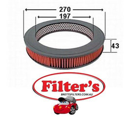 A819J AIR FILTER NISSAN AY120HN012 TOYOTA V9112H211 FORD 5018346