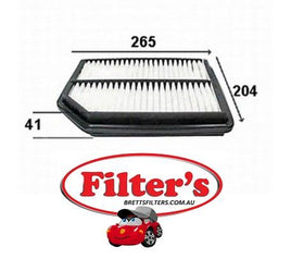 A846J AIR FILTER HONDA Ascot/Rafaga Air Supply Sys Oct 93~Mar 98 2.0 L CE4 G20A  Air Supply Sys Oct 93~Mar 98 2.5 L CE5 G25A KW:140