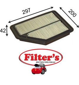 A8519 AIR FILTER HONDA CR-V Air Supply Sys Jan 07~ 2.2 L 2.2L RE3 N22B3 KW:110 Air Supply Sys Jan 07~ 2.2 L 2.2L RE4 N22A2 KW:104  HONDA FR-V Air Supply Sys Jan 05~Nov 09 2.2 L 2.2L BE5 N22A1 Eng:i-CTDI|KW:104