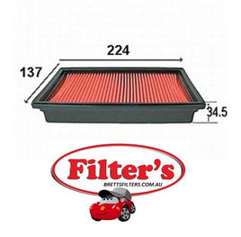 A857J AIR FILTER JS A857J AZUMI A28857 SAKURA A-1648 A1648 FA-1648 FA1648 HONDA 17220-P7A-003 H1722-P7A-003 17220P7A003 H1722P7A003 NISSAN AY120HN021 TOYOTA V9112H021