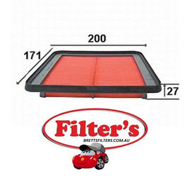 A861J AIR FILTER JS A861J AZUMI A28861 HONDA 17220-PFB-003 17220PFB003 NISSAN AY120KE046 TOYOTA V9112H027