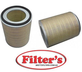 A0915 AIR FILTER HYUNDAI HD120 ELEMENT-AIR  8/2011-2013 For options: 2001E4:  281306B110 ELEMENT-AIR 2013-2017 Engine Capacity: D6GA(G-ENG 22*PS/6*KGM) EU4 For options: 2001E4: