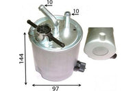FSD22072 FUEL FILTER  NISSAN 16400-3XN1A NISSAN 16400-3XN1B NISSAN 16400-ES60A NISSAN 16400-LC30A RENAULT 5001869788 NISSAN 164003XN1A  164003XN1B  16400ES60A NISSAN 16400LC30A FF5773 HENGST H322WK FF5773  FLEETGUARD 5001869788  16400-ES60A