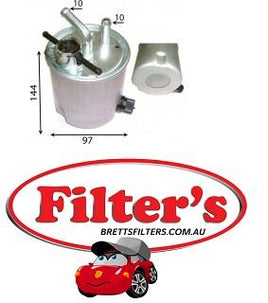 FSD22072 FUEL FILTER  NISSAN 16400-3XN1A NISSAN 16400-3XN1B NISSAN 16400-ES60A NISSAN 16400-LC30A RENAULT 5001869788 NISSAN 164003XN1A  164003XN1B  16400ES60A NISSAN 16400LC30A FF5773 HENGST H322WK FF5773  FLEETGUARD 5001869788  16400-ES60A
