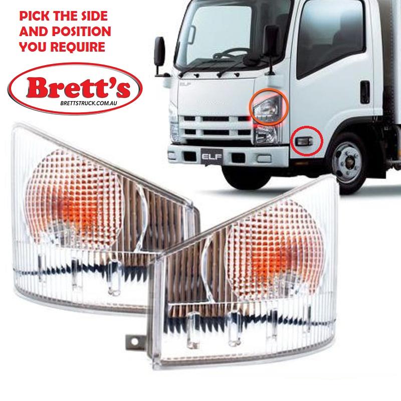 15420.141 LH LEFT FRONT BLINKER ASSY NPR NKR NQR 2008- ISUZU ELF - 2007 2008 2009 2010 2011 2012 2013 2014 ISUZU NQR-85 - 2007 2008 2009 2010 2011 2012 2013 2014 ISUZU NPR75 - 2007 2008 2009 2010 2011 2012 2013 2014 OEM Parts Number: 8975851732