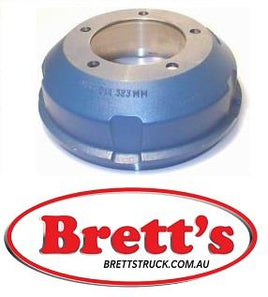 SPEC 11540.402 REAR BRAKE DRUM 16" 5 STUD NISSAN RGW40 1988- DISC  CIVILIAN W40- TD42-  4.2L  1988-4/1993  RGW40 4/1993- DISC CIVILIAN W40 - TD42T  4.2L  4/1993-  RW40 4/1993- CIVILIAN W40 -  TD42- 4.2L 4/1993-  RYW40 4/1993-   TD42-  4.2L  4/1993-