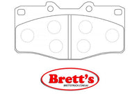 PN1393 DISC PAD SET NiBK JNBK FRONT KIT FOR TOYOTA HI-LUX SURF (PICKUP) Front Axle Brake    Aug 88~Jun 01    2.8 L    LN106    3L