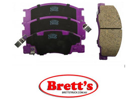 PN1405 DISC PAD SET NiBK JNBK FRONT KIT  FOR  DAIHATSU    0446528360  DAIHATSU    0446528390 HITACHI    NDP271C TOYOTA    0446527120 TOYOTA    0446528351