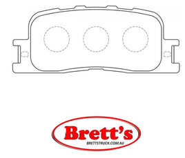 PN1458 DISC PAD SET NiBK JNBK REAR KIT  FOR  NiBK PN1458 SB BP21458  DAIHATSU    04466-33090 GEELY    A21-3501090 HITACHI    NDP337 TOYOTA    04466-06010 TOYOTA    04466-21010 TOYOTA    04466-33090 TOYOTA    04466-33100 TOYOTA    04466-33130