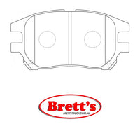 PN1481 DISC PAD SET NiBK JNBK FRONT KIT  FOR  TOYOTA HARRIER Front Axle Brake    Aug 01~Feb 03    2.4 L    ACU10W    2AZ-FE     Front Axle Brake    Aug 01~Feb 03    2.4 L    ACU15W    2AZ-FE