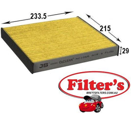 AC106J CABIN AIR FILTER FOR TOYOTA Celsior Cabin Sep 00~Aug 05 4.3 L UCF30 3UZ-FE  Cabin Jul 03~Aug 06 4.3 L UCF31 3UZ-FE  TOYOTA Crown Cabin Aug 99~Dec 03 2.0 L GS171 1G-FE  Cabin Oct 01~Oct 02 2.0 L GXS10 1G-GPE