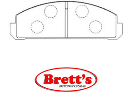 PN5025 DISC PAD SET NiBK JNBK FRONT KIT  FOR  NiBK PN5025 SB BP25025  MAZDA    8532-33-725A MAZDA    8532-49-230A MAZDA    8532-49-280 MAZDA    85Y2-33-28Z MAZDA    85Y2-33-28Z9A MAZDA    GBP641