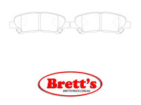 PN1848 DISC PAD SET NiBK JNBK REAR KIT  FOR  TOYOTA Kluger Rear Axle Brake    Jun 07~    3.5 L    GSU40    2GR-FE    KW:197