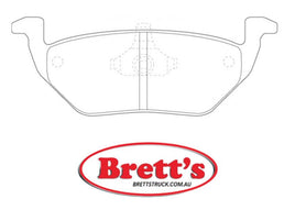PN5808 DISC PAD SET NiBK JNBK REAR KIT FOR MAZDA Tribute Rear Axle Brake Sep 00~Jan 05 2.0L EP YF-DE BrkSys:Rear Disc Brake Rear Axle Brake Oct 00~Oct 03 2.0L EPEW YF-DE BrkSys:Rear Disc Brake