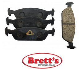 PN6185 DISC PAD SET NiBK JNBK REAR KIT FOR DAIHATSU Charade Rear Axle Brake Jan 87~Jan 93 1.0L G100S BrkSys:A.B.S. DAIHATSU 04492-87701 0449287701 DAIHATSU 04492-87701-000 0449287701000 DAIHATSU 04492-87702 0449287702