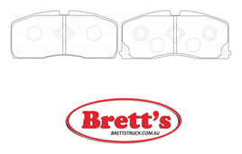 PN6186 DISC PAD SET NiBK JNBK FRONT KIT FOR DAIHATSU 04491-87705-000 0449187705000 DAIHATSU 04491-87709-000 0449187709000 DAIHATSU 04491-87720-000 0449187720000 DAIHATSU 04491-87723-000 0449187723000 LIFAN SF35001 TOYOTA V9118-D006 V9118D006