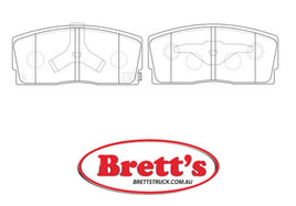 PN6214 DISC PAD SET NiBK JNBK FRONT KIT FOR DAIHATSU 04491-87708 0449187708 DAIHATSU 04491-87708-000 0449187708000 DAIHATSU 04491-87710 0449187710 DAIHATSU 04491-87715-000 044918715000 MAZDA 1Y2U-33-28Z 1Y2U3328Z TOYOTA V9118-D010 V9118D010