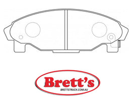 PN6340 DISC PAD SET NiBK JNBK FRONT KIT FOR DAIHATSU Pyzar Front Axle Brake Aug 96~Aug 97 1.5L G313G HE-EG Front Axle Brake Aug 96~Aug 02 1.5L G303G HE-EG DAIHATSU Valera Front Axle Brake Mar 93~Jan 98 1.5L G203