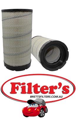 FA9786 AIR FILTER OUTER BALDWIN: PA4992 DONALDSON P613334 RYCO HDA6018 FLEETGAURD AF25962 SAKURA FA71360 FA-71360 A71360 A-71360 10330469 LIEBHERR 12Y-02-11180 KOMATSU 12Y0211180 43904168 VOLVO AT300487 JOHN DEERE