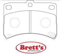 PN6429 DISC PAD SET NiBK JNBK FRONT KIT FOR SUMITOMO SN129P SUMITOMO SN145P TACTI V9118D014 TEXTAR 23494 140 0 5 T4047 2349414005T4047 TEXTAR 2349402 TEXTAR 2349414005 TOKAI MN344M TOKIKO TN592M TRW GDB3219 WVA 23494 WVA 23495 WVA 23496