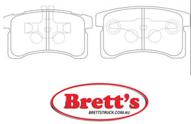 PN6451 DISC PAD SET NiBK JNBK FRONT KIT FOR DAIHATSU 04491-87228-000 0449187228000 DAIHATSU 04491-87229 0449187229 DAIHATSU 04491-87229-000 0449187229000 MAZDA 1Y2V-33-28Z 1Y2V3328Z NISSAN AY040-KE008 AY040KE008 TOYOTA V9118-D002 V9118D002