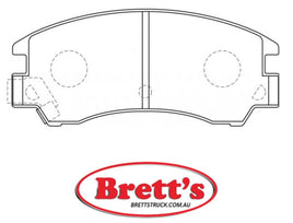 PN7153 DISC PAD SET NiBK JNBK FRONT KIT FOR ISUZU Geminet Sep 88~Apr 94 1.6L AP8 SUBARU Alcyone Jan 90~Jun 91 1.8L AX4 EA82 Model:XT|KW:72 SUBARU Leone Jul 84~Mar 94 1.6L AA2 EA71