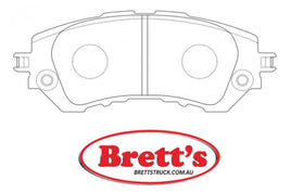 PN21004 DISC PAD SET NiBK JNBK FRONT KIT FOR TOYOTA Vios Nov 13~ 1.3L NSP150 4NR-FE TOYOTA Yaris Jul 13~ 1.2L NSP152R 3NR-FE TOYOTA 04465-09020 0446509020 TOYOTA 04465-0D150 044650D150 TOYOTA 04465-0D160 044650D160