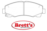 PN28003 DISC PAD SET NiBK JNBK FRONT KIT FOR ACURA TL Type-S Feb 10~ 3.5L TL J35A4 KW:213 ACURA TLX HONDA Ridgeline HONDA 45022-SJP-A00 45022SJPA00 HONDA 45022-SJP-A01 45022SJPA01 HONDA 45022SJCA00 HONDA 45022SJCA01