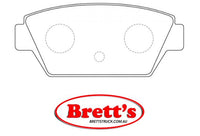 PN3110 DISC PAD SET NiBK JNBK REAR KIT  FOR  MITSUBISHI Galant Rear Axle Brake    Aug 83~Dec 89    1.8 L    E13A         Rear Axle Brake    Sep 89~May 92    1.8 L    E35A