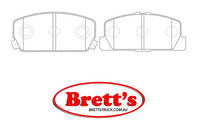 PN3379 DISC PAD SET NiBK JNBK FRONT  KIT  FOR  NiBK PN3379 SB BP23379  HITACHI    NDP284 MITSUBISHI    MB389518 MITSUBISHI    MR235055 MITSUBISHI    MR389518 NISSAN    AY040-KE026 NISSAN    AY040-KE110 TOYOTA    V9118-M020  NISSAN    AY040KE026