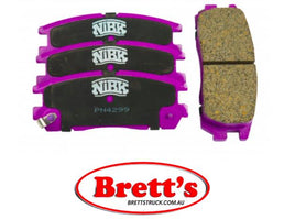 PN4299 DISC PAD SET NiBK JNBK   REAR KIT  FOR ISUZU Ascender (USA) Rear Axle Brake    Jan 03~Dec 06    5.3 L    GMT360        Geo:US Rear Axle Brake    Jan 03~Dec 06    5.3 L    GMT370        Geo:US