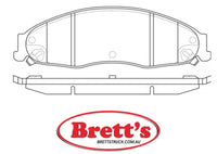 PN51005 DISC PAD SET NiBK JNBK FRONT KIT FOR CADILLAC (GM) CTS  Front Axle Brake Jan 02~Dec 07 2.6L Y26SE KW:136 CADILLAC (GM) STS Front Axle Brake May 05~ 3.6L LY7 KW:189