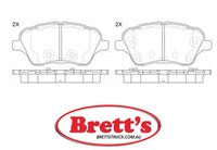 PN51010 DISC PAD SET NiBK JNBK FRONT KIT FOR FORD B-Max Front Axle Brake Aug 12~ 1.0L CB2 C10FD0X (100PS) KW:74 Front Axle Brake Aug 12~ 1.0L CB2 C10FD0X (120/125PS) KW:74 FORD Fiesta VI  Front Axle Brake Mar 12~ 1.6L CCN C16HDEZ