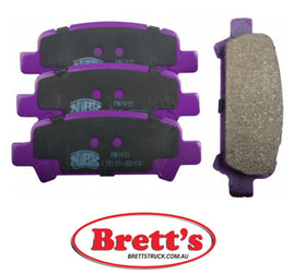 PN7415 DISC PAD SET  REAR KIT FOR DB1379 Subaru Liberty Turbo 2002 - 2003 2.0 B4 Twin Turbo DB1379  Subaru Liberty Turbo Sep 2003 - Jul 2004 2.0 GT DB1379  Subaru Outback DB1379  Subaru Outback   Subaru Impreza WRX STi