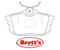 PN3593 DISC PAD SET NiBK JNBK REAR KIT  FOR  VOLVO V40 Rear Axle Brake    Mar 96~Jun 04    1.6 L        B4164S     Rear Axle Brake    Jan 98~Jun 04    1.6 L        B4164S2