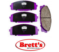 PN1516 DISC PAD SET NiBK JNBK FRONT KIT  FOR TOYOTA Hiace Regius Touring Front Axle Brake    Apr 97~Aug 04    3.0 L    LXH43V    5L-E  TOYOTA Hiace Van Front Axle Brake    Aug 89~Aug 05    2.4 L    RZH115L    2RZ-E