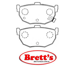 PN2130 DISC PAD SET NiBK JNBK  REAR KIT  FOR FORD Corsair I Rear Axle Brake    Jan 89~May 92    2.0 L             Rear Axle Brake    Jan 89~May 92    2.4 L            Model:Ghia|KW:96
