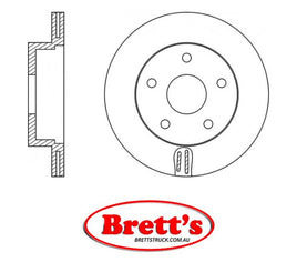 RN1276V  DISC ROTOR NiBK JNBK NIBK REAR FRONT FOR SUBARU    26310-AA001 SUBARU    26310-AA010 SUBARU    26310-AA011 SUBARU    26310-AA012  SUBARU    26310AA001 SUBARU    26310AA010 SUBARU    26310AA011 SUBARU    26310AA012