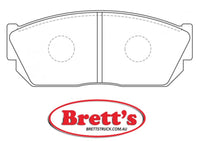 PN8013 DISC PAD SET NiBK JNBK FRONT KIT FOR HONDA Ballade Sports Front Axle Brake Apr 86~Dec 89 1.5L AK3 Front Axle Brake Apr 86~Dec 89 1.5 L AK5 HONDA 45022-SA0-680 45022SA0680