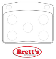 PN8020 DISC PAD SET NiBK JNBK FRONT REAR KIT FOR HONDA 45022-634-651 45022634651