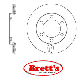 RN1260V DISC ROTOR NiBK JNBK NIBK FRONT FOR NiBK RN1260V SB BR23119T RN1260  MITSUBISHI    MB295968