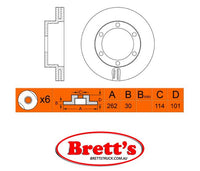 RN1265V DISC ROTOR NiBK JNBK NIBK  FRONT FOR  TOYOTA Dyna Front Axle Rotor    May 95~May 00    2.7 L    RZU100    3RZ-FE     Front Axle Rotor    May 95~May 00    2.7 L    RZU100A