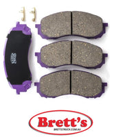 PN7493 DISC PAD SET NiBK JNBK FRONT KIT FOR HITACHI NDP462 SUBARU 26296-AE150 26296AE150 SUBARU 26296-AE190 26296AE190 SUBARU 26296-AE200 26296AE200 SUBARU 26296-FG000 26296FG000 SUBARU 26296-FG001 26296FG001 SUBARU 26296-FJ000 26296FJ000